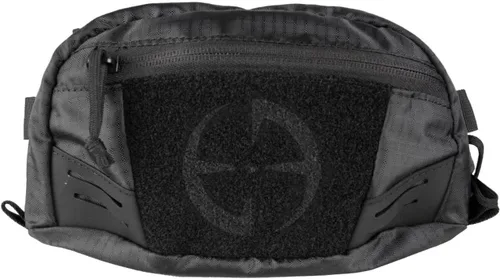LA Police Gear Riñonera con funda extraíble, cangurera táctica para transporte EDC/oculto, bolsa cruzada táctica, Negro -