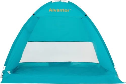 Miniatura 12 de Alvantor® Beach Tent Beach Umbrella Outdoor Sun Shelter Cabana Automatic Instant Pop-Up UPF 50+ Portable Beach Shade Camping Fishing Hiking Canopy