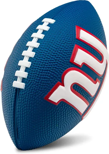 Miniatura 16 de Franklin Sports NFL - Fútbol americano de espuma para niños, pelota suave de tamaño junior de 8.5 pulgadas con logotipos 3D, perfecta para el día