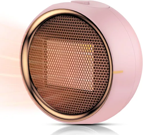 Miniatura 10 de ASNUG - Mini calentadores eléctricos portátiles de cerámica PTC para uso en interiores, calefacción eficiente 2S, protección contra