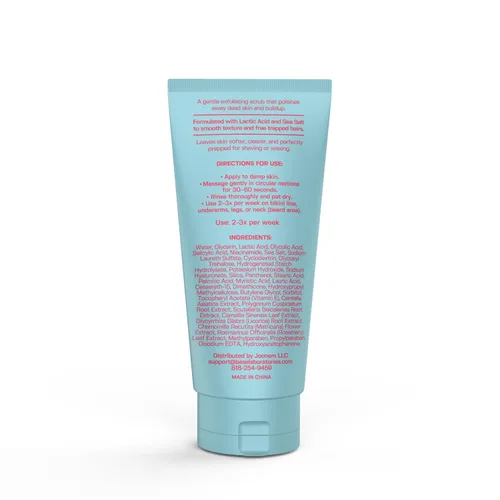 Miniatura 9 de Base Laboratories KP Bump Exfoliating Body Scrub - Con AHA+BHA - Tratamiento de queratosis pilaris - Exfoliante diario para la piel - Ayuda a