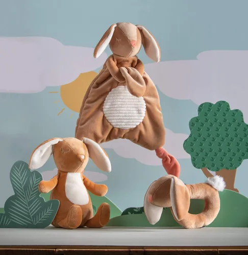 Miniatura 2 de Mary Meyer Peluche Leika, juguete suave, 8 pulgadas, conejito