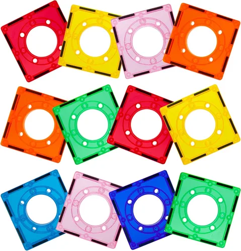 Miniatura 9 de PicassoTiles PTG108 - Juego de 108 piezas de carreras con azulejos magnéticos, autos y canicas, juguete de aprendizaje STEM 3 en 1, kit