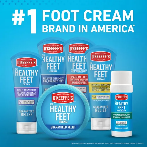 Miniatura 7 de O'Keeffe's for Healthy Feet Night Treatment Crema para pies, tubo de 3 onzas (paquete de 2), alivio nocturno garantizado para pies extremadamente