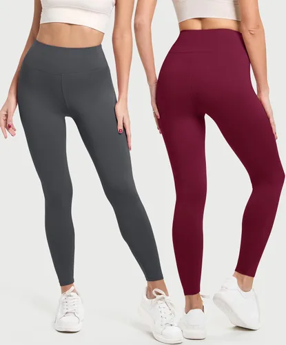 Miniatura 2 de Natural Feelings Buttercloud - Paquete de 3 leggings para mujer, cintura alta, pantalones de yoga suaves como la mantequilla, para uso diario