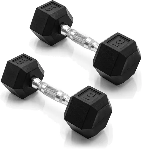 Miniatura 105 de CAP Barbell - Mancuerna recubierta Varias opciones de pares y conjuntos