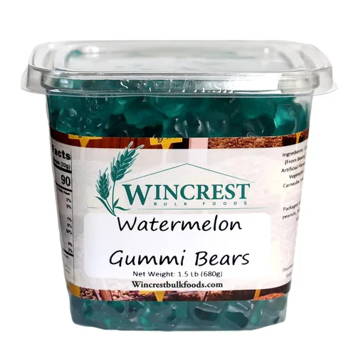 Miniatura 10 de WinCrest Ositos de goma de sabor surtido - 1.5 libras (cereza salvaje)