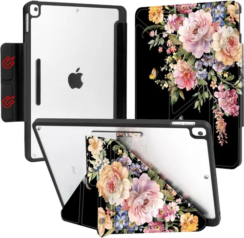Miniatura 12 de Vimorco Funda para iPad de 9ª/8ª/7ª generación de 10.2 pulgadas, para iPad Pro de 10.5 pulgadas, para iPad Air de 3ª generación con soporte