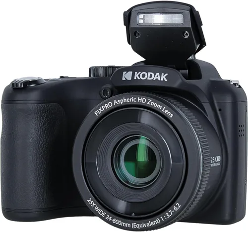 Miniatura 3 de Kodak PIXPRO AZ255 - Cámara digital (negro), sensor de 16 MP, zoom óptico de 25x, lente gran angular de 0.945 in y estabilización óptica de imagen