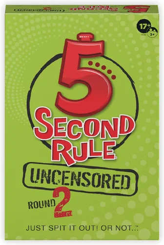 Miniatura 7 de Juego de la Regla de 5 Segundos - Juego de Cartas de Preguntas Simples para Diversión Familiar, Fiestas, Niños, Viajes, Noche de Juegos y Pijamadas