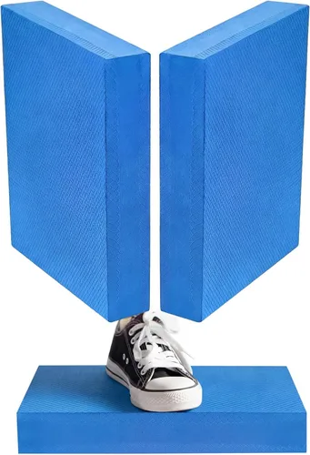 Miniatura 9 de Hanaive Almohadilla de equilibrio de espuma para entrenamiento de yoga, cojín antideslizante para ejercicios de estabilidad, estiramiento, pilates