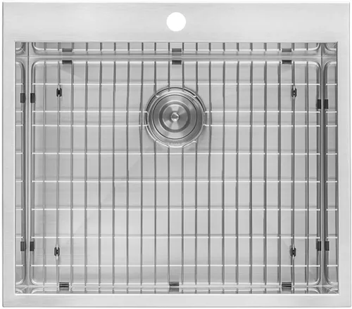 Miniatura 3 de Ruvati RVU6010 - Fregadero de lavandería de 25 x 22 x 12 pulgadas, fregadero de acero inoxidable de calibre 16 profundo, fregadero de lavandería