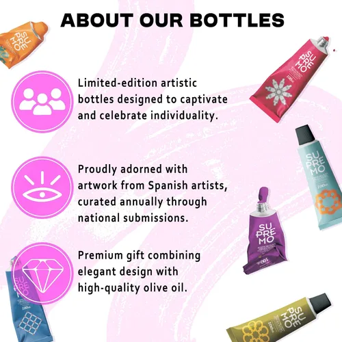 Miniatura 8 de SUPREMO Arbosana - Aceite de oliva virgen extra – Aceite de oliva orgánico prensado en frío en botella de vidrio, 100% puro y natural, AOVE español