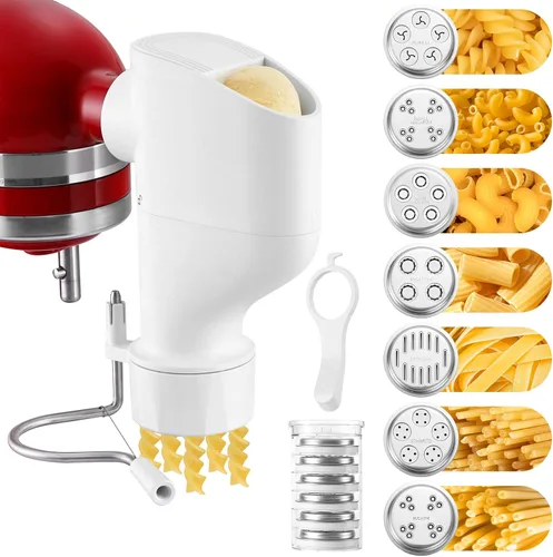 Miniatura 8 de Trituradora de acero inoxidable y rallador de queso para batidora de pie Kitchenaid, accesorios para rebanadora de verduras para Kitchenaid, máquina