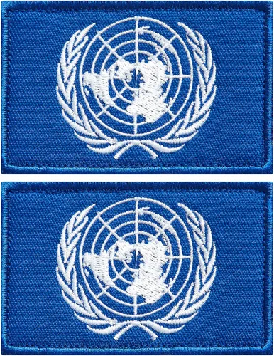 Miniatura 43 de stidsds Paquete de 2 parches de bandera de Sudáfrica, parches bordados, banderas sudafricanas, parche táctico militar para ropa, sombrero, mochilas