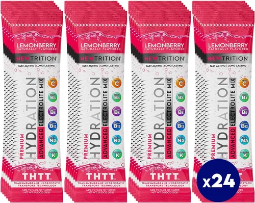 Miniatura 28 de Polvo de hidratación, paquetes de polvo de electrolitos, paquetes hidratantes con sabor natural para agua, electrolitos hidratantes de acción rápida