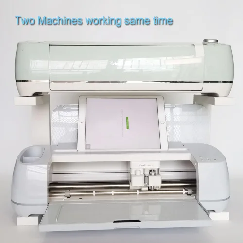 Miniatura 2 de Patas de Soporte Compatibles con Cricut Maker 4, 3, 1 y Cricut Explore Air 2, 3, 1 y Silhouettes - Totalmente Abierto, Organizador de Espacio