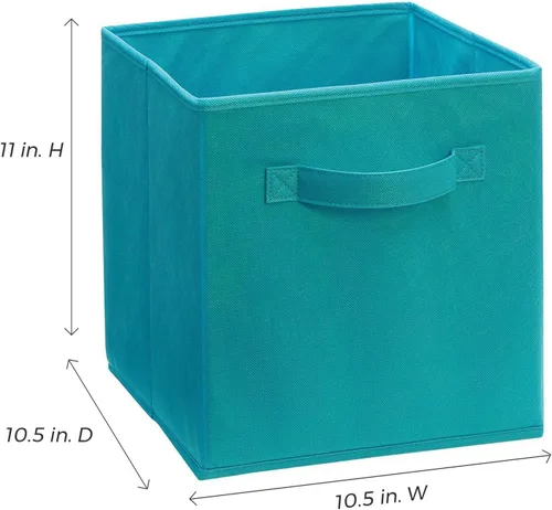 Miniatura 5 de Cajón de tela cúbico ClosetMaid 11469, morado, empaque de 2 True Blue