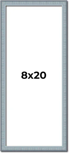 Miniatura 79 de Marco azul de 28 x 28 pulgadas, marco de madera maciza, ancho del marco de 0.75 pulgadas, profundidad interior de 0.5 pulgadas, marco azul Kingsley