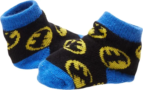 Miniatura 6 de DC Comics Conjunto de corbatín y calcetines de superhéroe para bebés