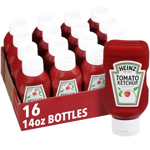 Miniatura 47 de Heinz Ketchup Forever - Botella invertida completa (20 onzas, paquete de 12)