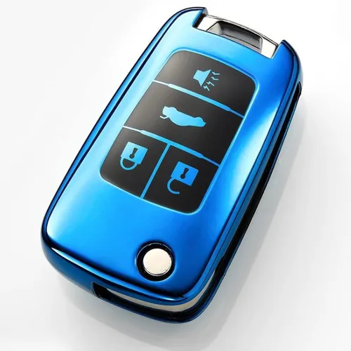 Funda para llave de coche de TPU, para Buick para Chevrolet Cruze Aveo Trax Malibu Captiva para Opel para Opel para Vauxhall Mokka Encore Astra