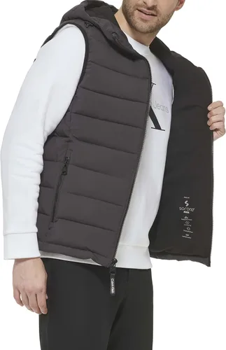 Miniatura 6 de Calvin Klein Mens Lightweight Hooded Puffer Vest