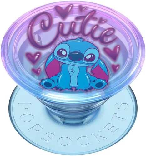 Miniatura 14 de PopSockets - Agarre para teléfono con soporte expandible, agarre adhesivo, Lilo & Stitch - Stitch Globo de Nieve Tidepool Sitch globo de nieve