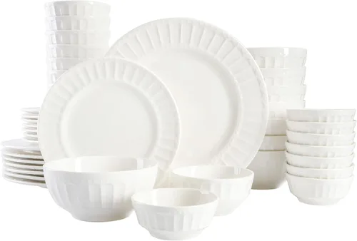 Miniatura 9 de Juego de vajilla Gibson Home Blanco (Coupe - 30pcs)