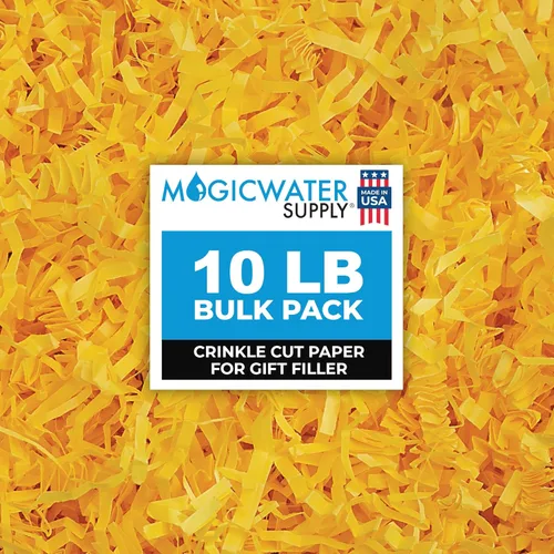 Miniatura 53 de MagicWater Papel de Corte Ondulado para Cestas de Regalo - 10 LB - Verde Militar - Perfecto para Relleno de Papel Triturado, Relleno de Cestas