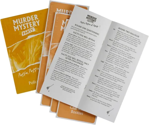 Miniatura 4 de Juego de mesa Murder Mystery Party Pasta, Passion & Pistols