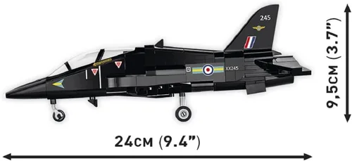 Miniatura 4 de COBI Armed Forces BAE Hawk T1 - Juego de construcción de avión (362 piezas)