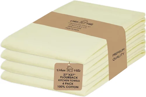 Miniatura 29 de Urban Villa Toallas de cocina 100% algodón, paquete de 6, altamente absorbentes, de secado rápido, súper suaves, de primera calidad, para cocina