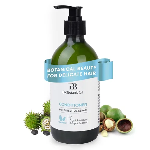 Miniatura 10 de Bio Botanic Oil Acondicionador mágico para cabello rubio y decolorado Hidratación profunda y protección del color Enriquecido con germen