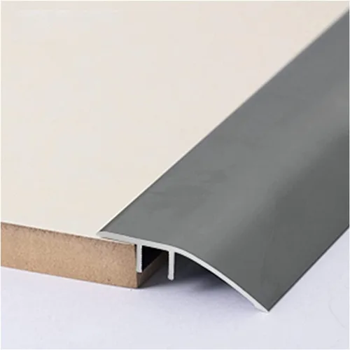 Miniatura 9 de Tira de umbral de transición suave para piso/alfombra/puertas, borde de aluminio metálico para transiciones de umbral con una altura inferior a 0.6