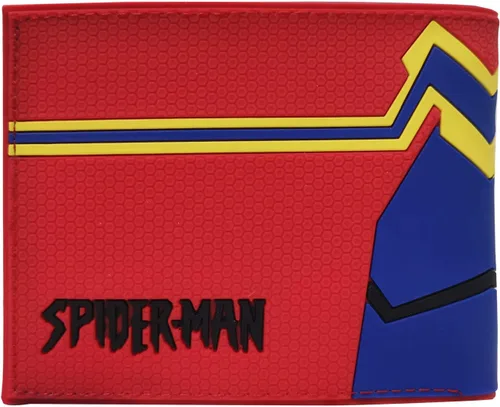 Miniatura 4 de Cartera bifold de PVC de carácter superhéroe, billetera, M, Estilo F.