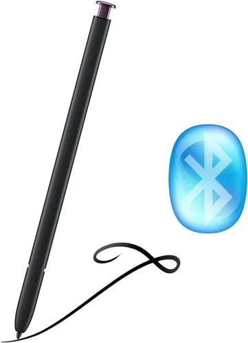 S22 Ultra S Pen con Bluetooth para Samsung Galaxy S22 Ultra 5G SM-S908 Stylus Pen con control remoto S22 Ultra S Pen Reemplazo (borgoña)