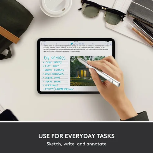 Miniatura 7 de Logitech Crayon - Lápiz digital para iPad (solo compatibilidad con puerto USB C) con tecnología Apple Pencil, precisión de píxeles sin retraso