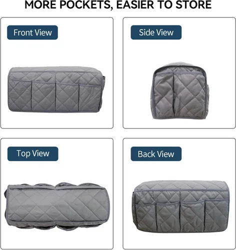 Miniatura 5 de MEHIDFY Organizador de Reposabrazos para Sillón, Organizador de Reposabrazos de Sofá Impermeable, Organizador para Sillón Reclinable Antideslizante