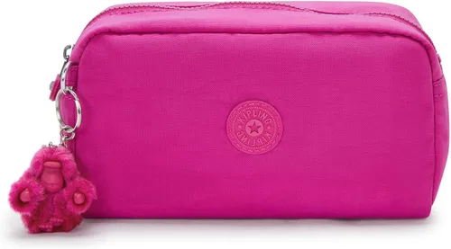 Miniatura 9 de Kipling Gleam - Bolsa de cosméticos de peltre metálico para mujer, Negro (Black Noir)