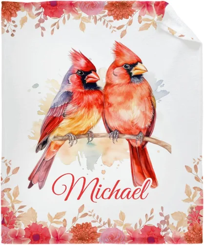 Miniatura 21 de Manta personalizada para bebé, manta de gato con nombre, manta personalizada de franela suave para bebés, regalo de cumpleaños, 30 x 40 pulgadas