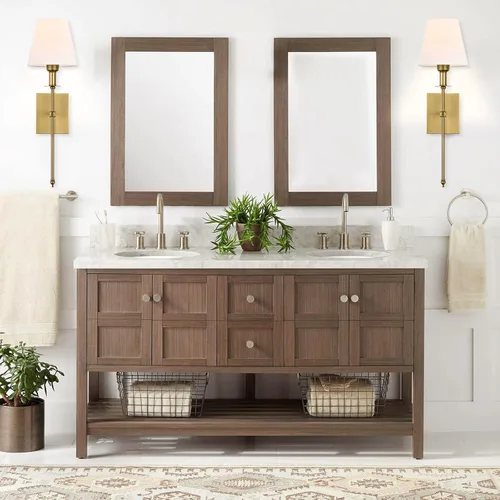 Miniatura 4 de Pauwer Juego de 2 apliques de pared delgados con pantalla de tela blanca cableada para interiores, soporte de columna para dormitorio, lámpara