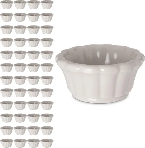 Miniatura 5 de Carlisle FoodService Products 4394303 Ramequín festoneado de melamina, 2 onzas, negro