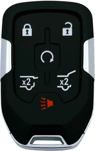 Miniatura 9 de Funda de repuesto para llavero para Chevy Silverado y GMC Sierra 1500 2500HD 3500HD 3500HD sin llave (5 botones)