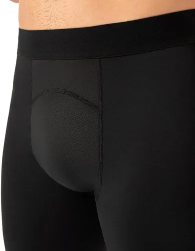 Miniatura 21 de Pantalones de compresión para hombre, mallas de compresión de una pierna para baloncesto, capri 3/4, leggings atléticos, capa base de secado fresco