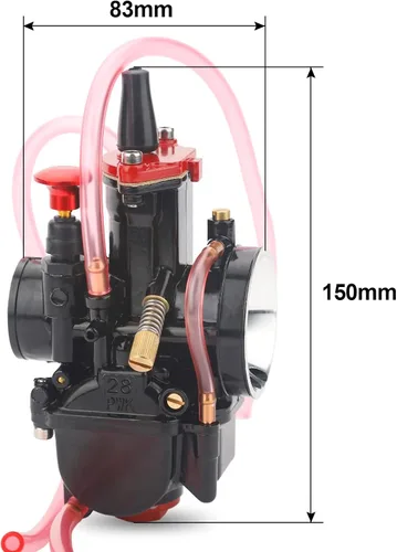Miniatura 3 de Carburador PWK de 1.102 in para motor 2T 4T Dirt Bike Motocross Scooter ATV Quad Go Kart