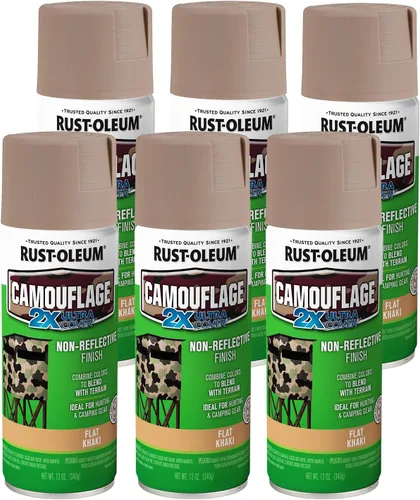 Miniatura 7 de Rust-Oleum 279175 - Pintura en aerosol camuflaje 2X Ultra Cover, 12 oz, verde oscuro (paquete de 2)