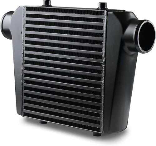 Miniatura 2 de Frostbite - Intercooler universal de aire a aire, 11 x 12 x 3, color negro