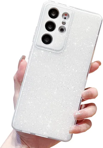 Miniatura 176 de MINSCOSE Compatible con Samsung Galaxy S22 Plus Case, Bonito Color Neón Brillante, con Purpurina Brillante Delgada Resistente a Golpes de Silicona