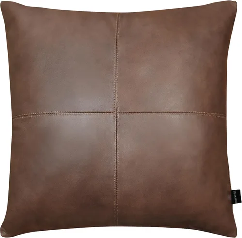 Miniatura 11 de Funda de almohada de piel de cordero – Funda de cojín decorativa para sofá – Fundas para sala de estar y dormitorio, 22 x 22 pulgadas – Paquete de 2